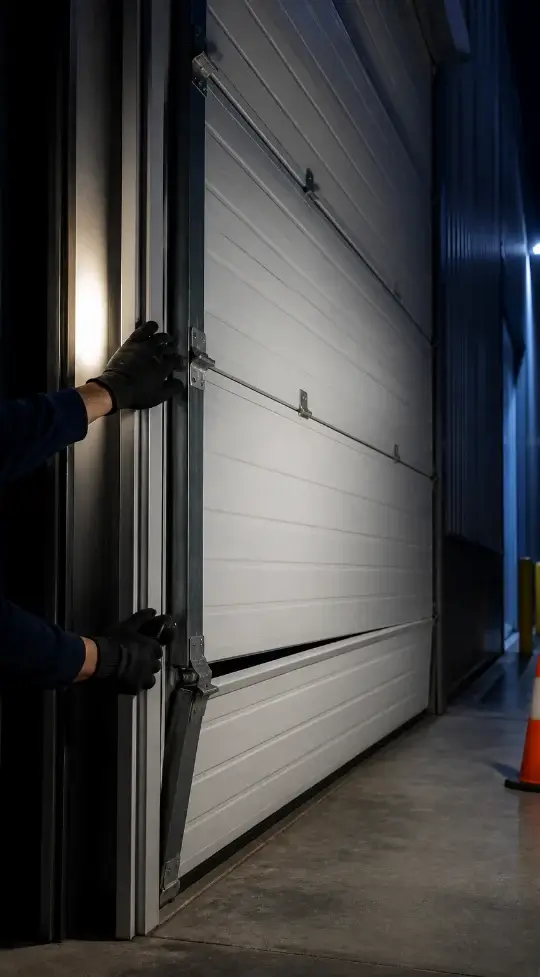 Commercial door repair